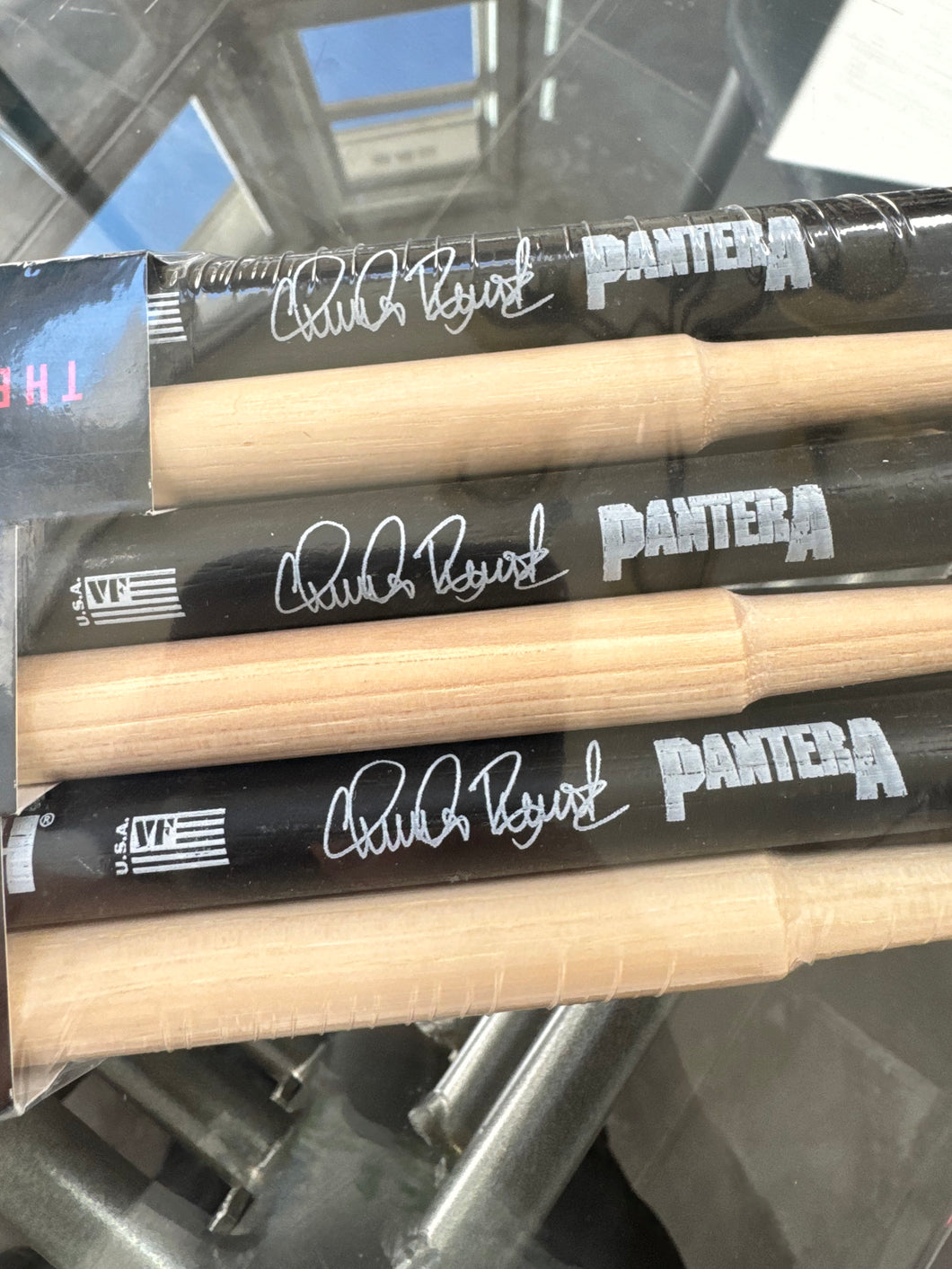 Vic Firth Charlie Benante Pantera Signature Sticks Wood Tip
