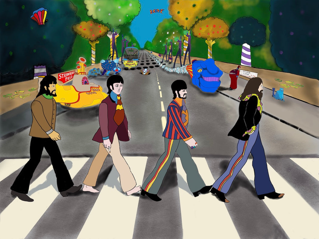 Beatles Fine Art Print - LIMITED EDITION